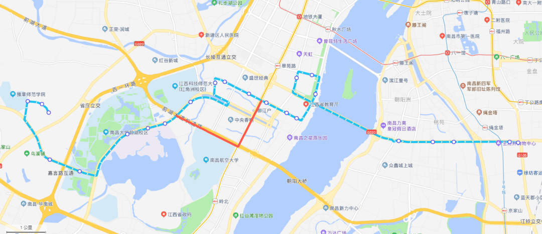 重要提醒南昌多條公交線路調整