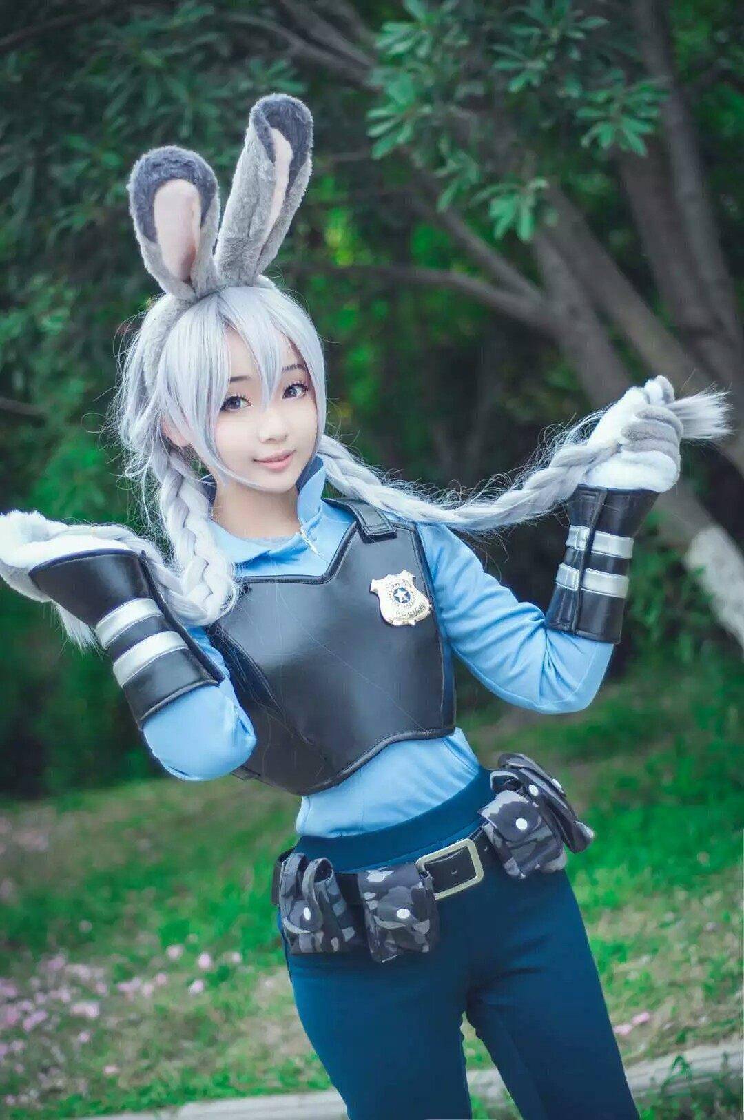 疯狂动物城朱迪cosplay