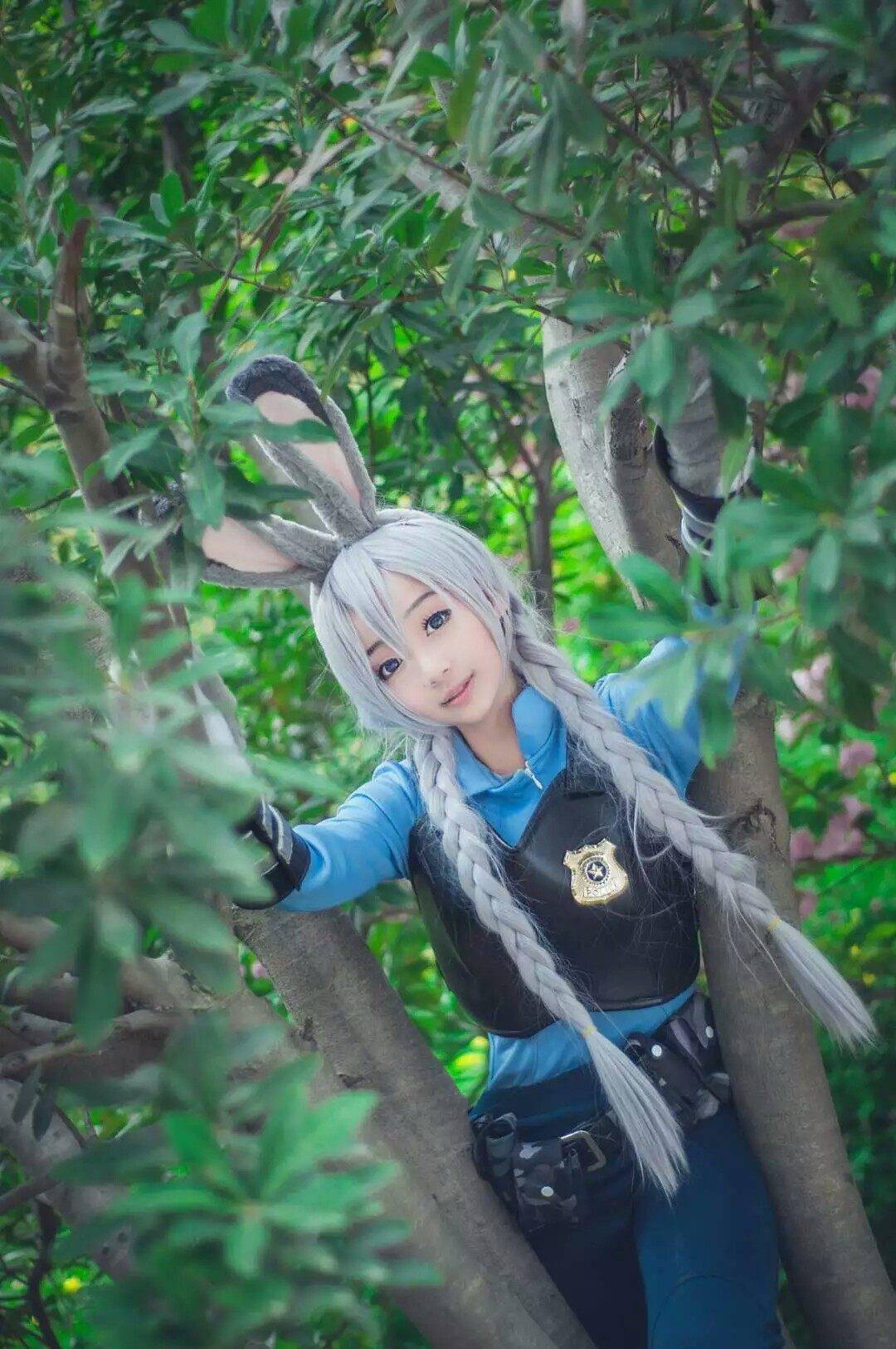 疯狂动物城朱迪cosplay