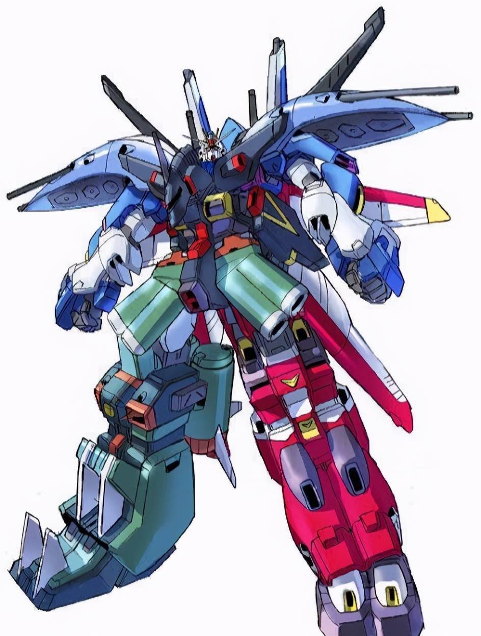 脑洞设计,高达合体改造概念图