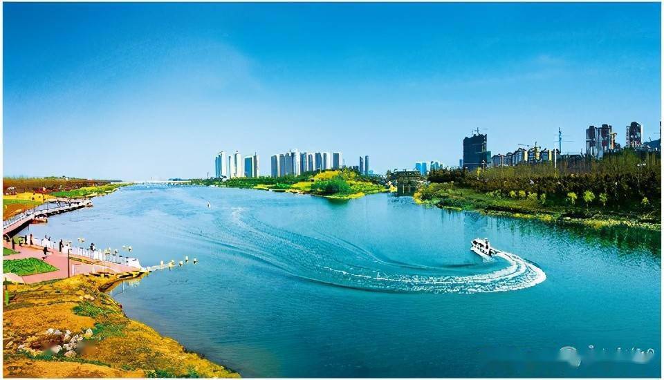 宿州新汴河风景区成为人民群众心中的美丽乡愁