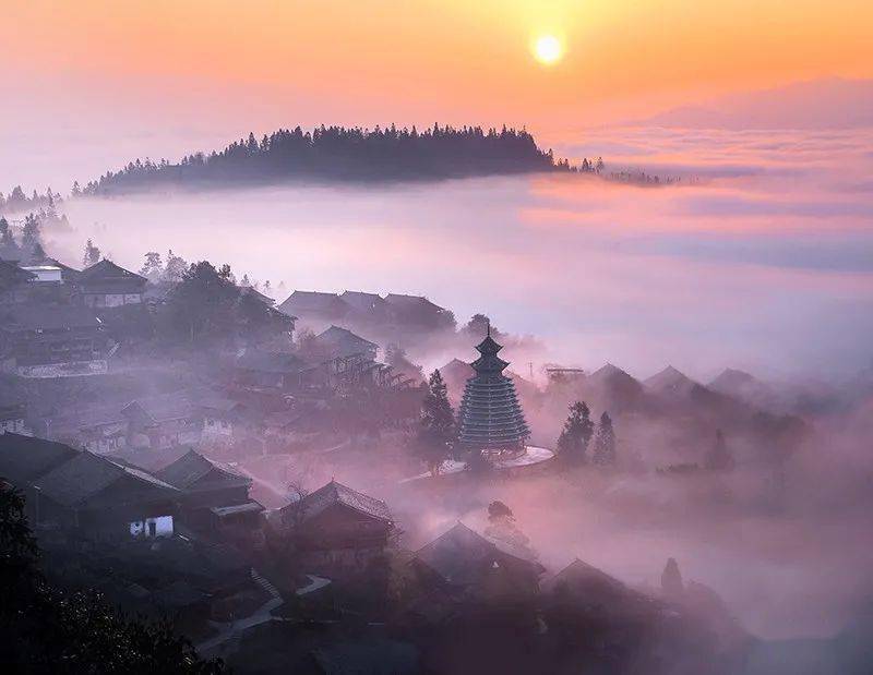 探秘苗疆腹地苗侗风情神秘从江月亮山梯田摄影团202104180424