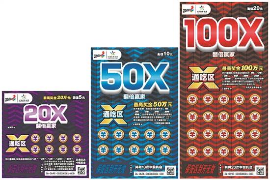 翻倍赢家新票来袭奖金最高翻100倍