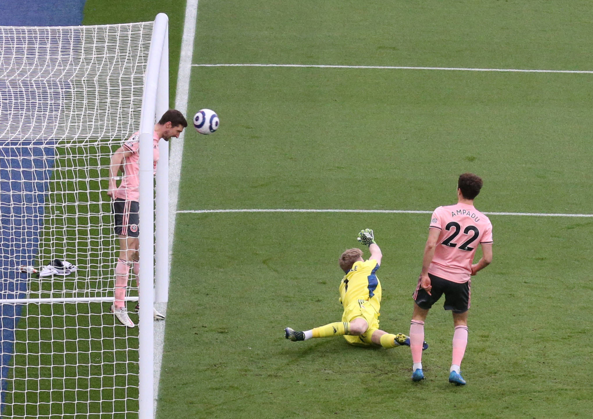 足球英超莱斯特城队胜谢菲尔德联队