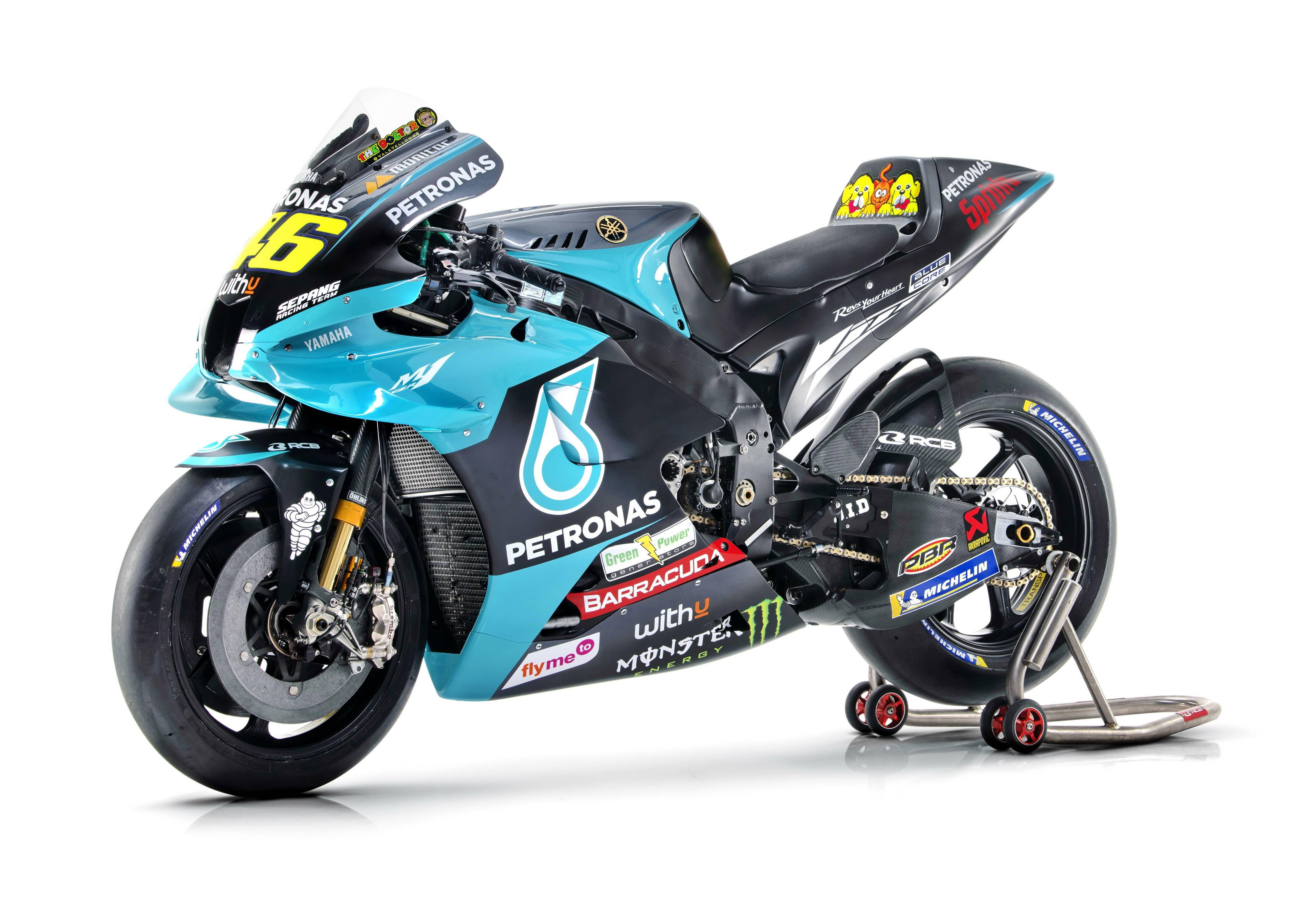 2021 motogp:马国油 srt 车队的 yzr-m1_赛车