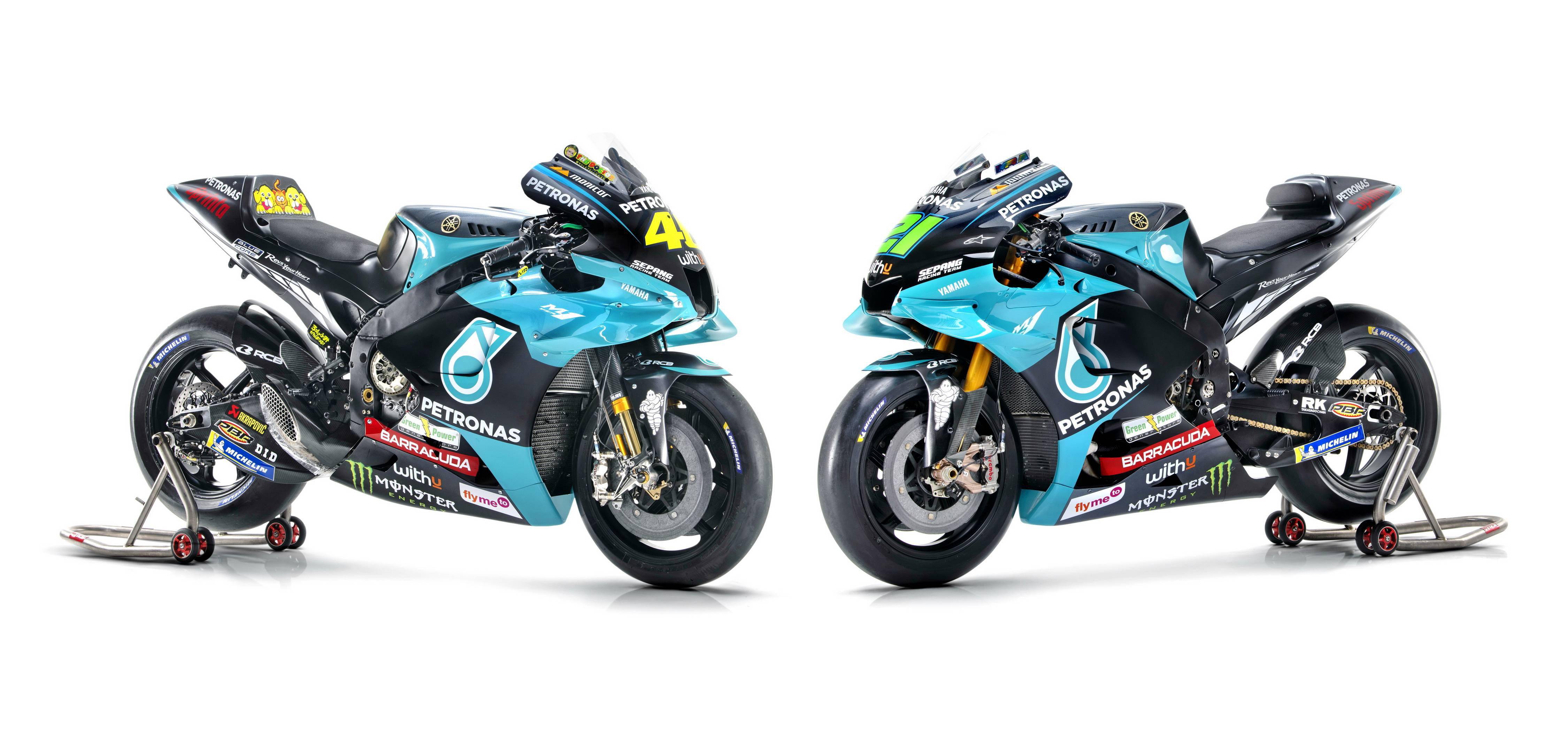 2021motogp马国油srt车队的yzrm1