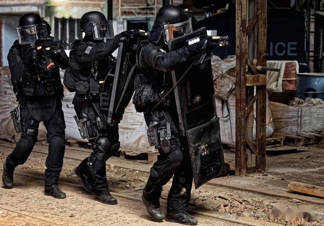 法国raid图集黑衣黑甲黑盔黑盾绝对够酷