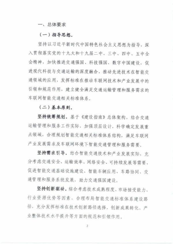 建设|《国家车联网产业标准体系建设指南（智能交通相关）》发布