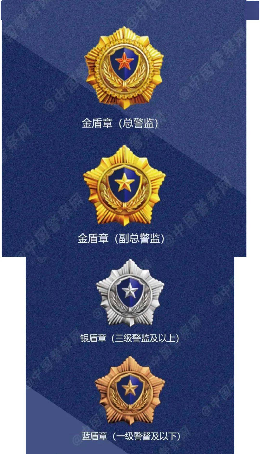 警察礼服徽章图片