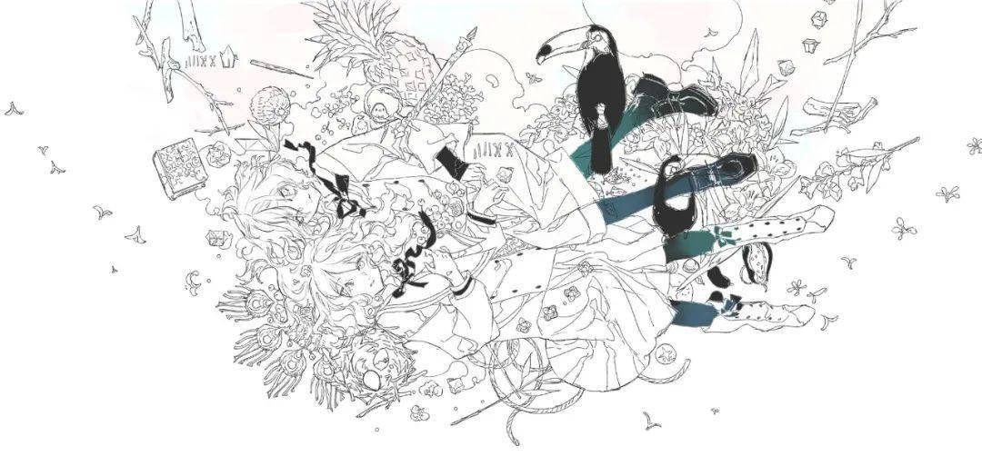 p站日本画师思春期雨の森插画集共222张-搜狐大视野-搜狐新闻