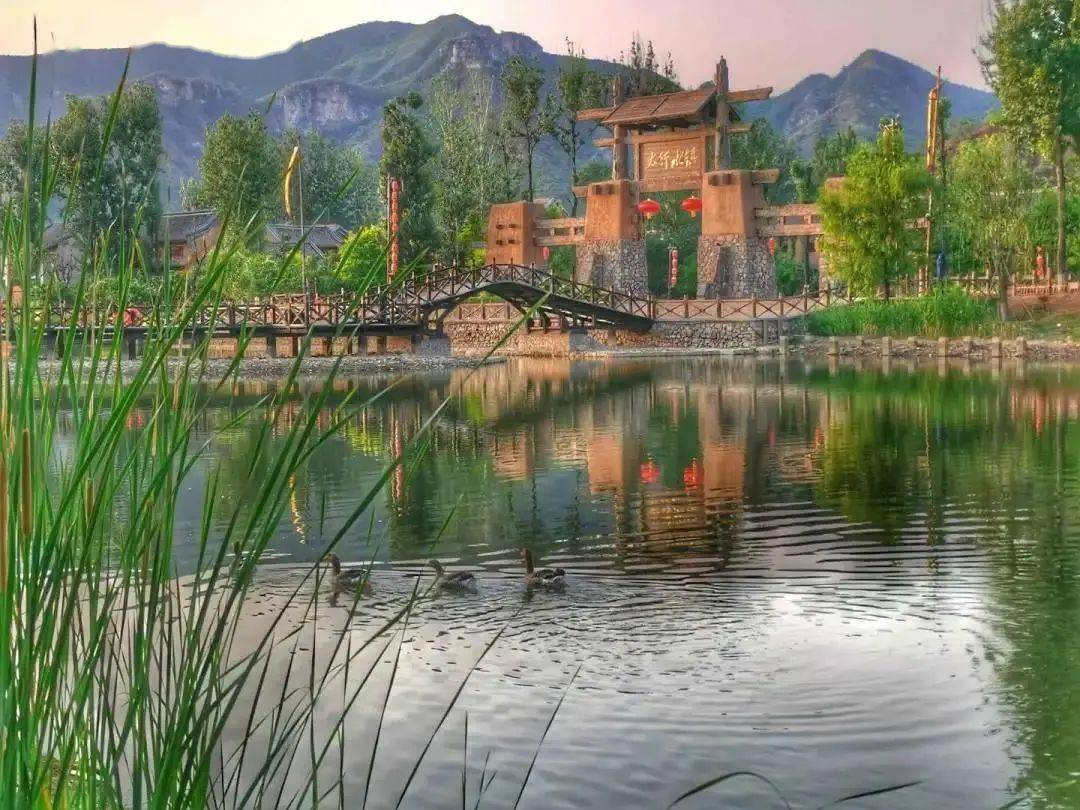 潮玩保定15太行水镇2021京津冀首届非遗风筝花灯文化节即将开启