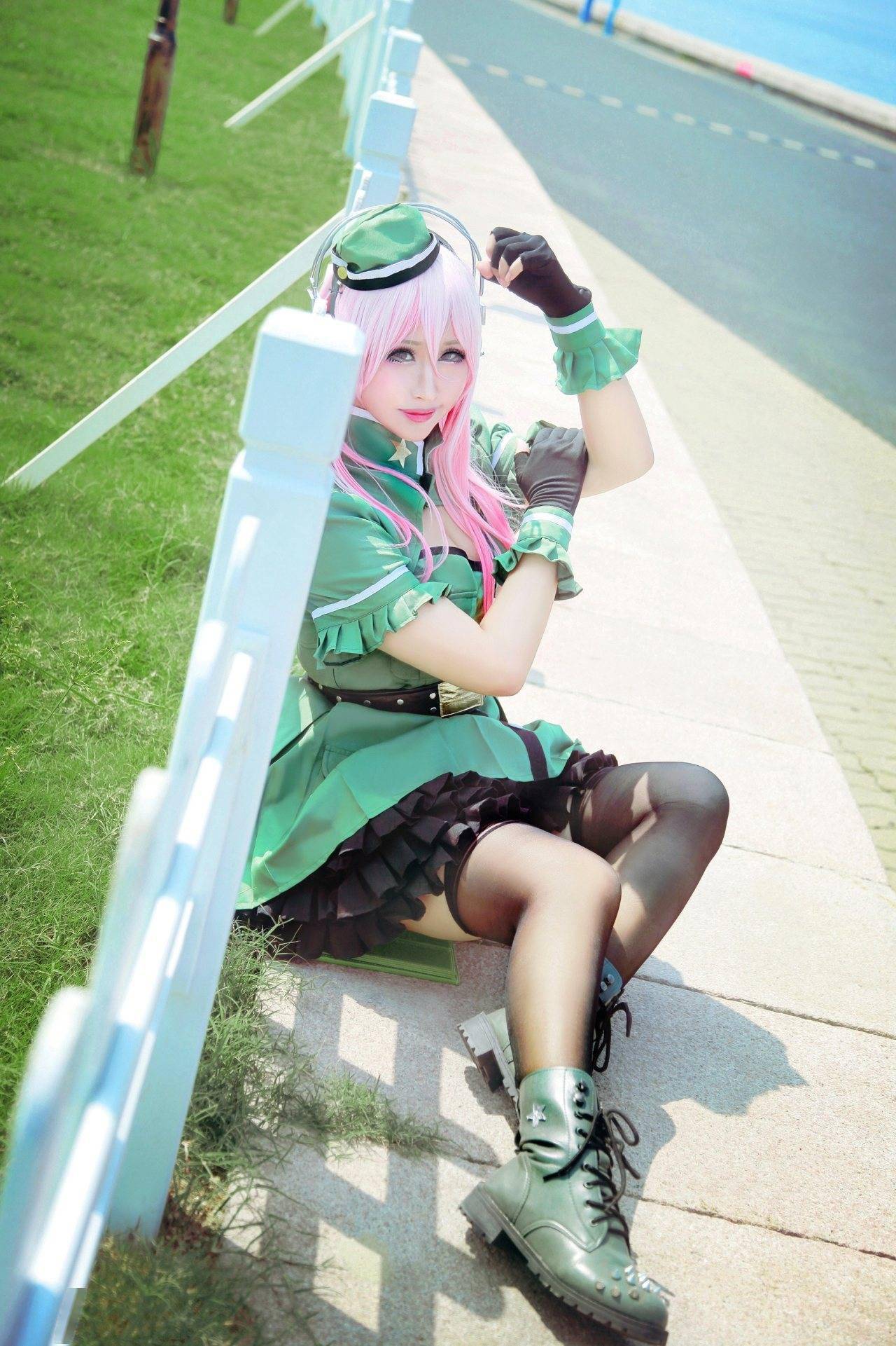 超级索尼子cosplay