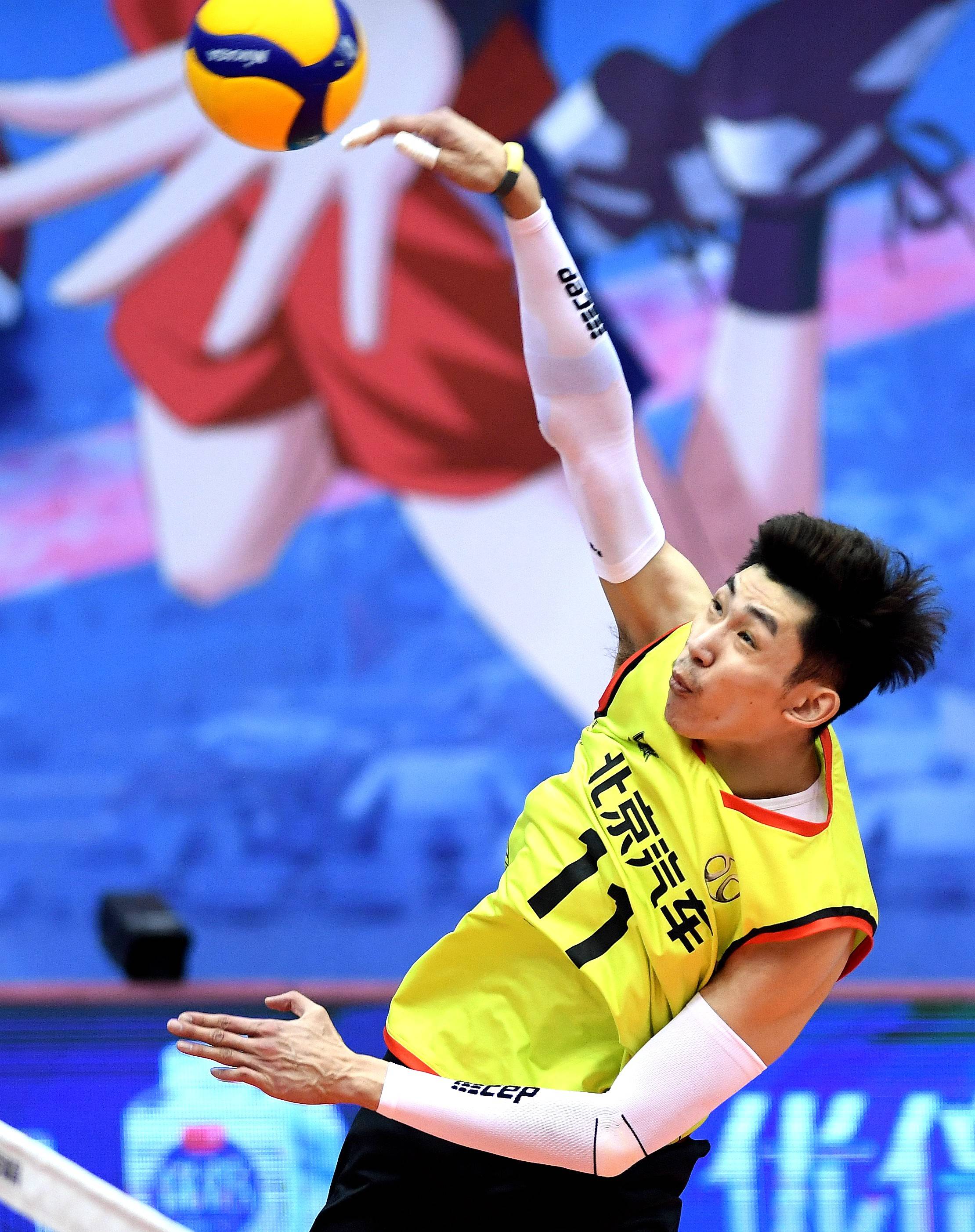 排球男排超级联赛北京胜浙江