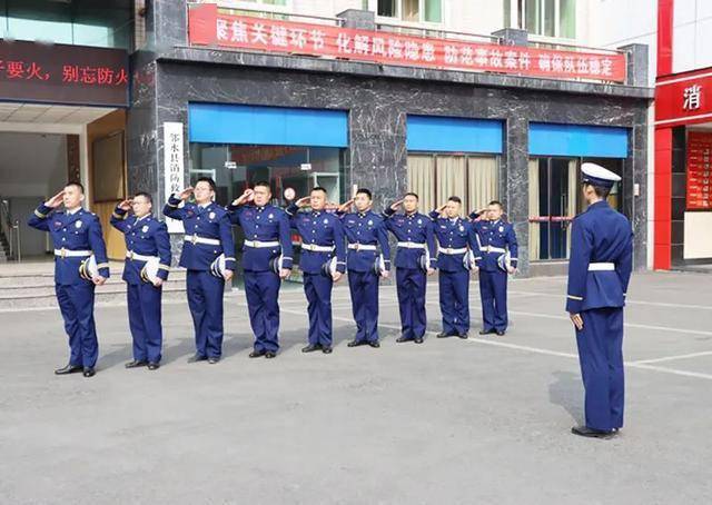 学条令严纪律树形象丨广安消防条令条例学习月燃起来