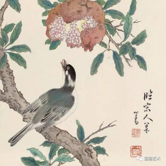 溥儒花鸟作品辑录分享