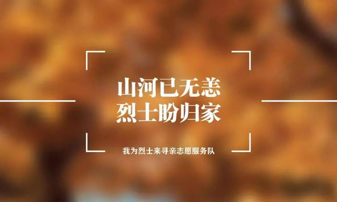 山河已无恙烈士盼归家为临洮籍志愿军烈士杨占彪寻亲