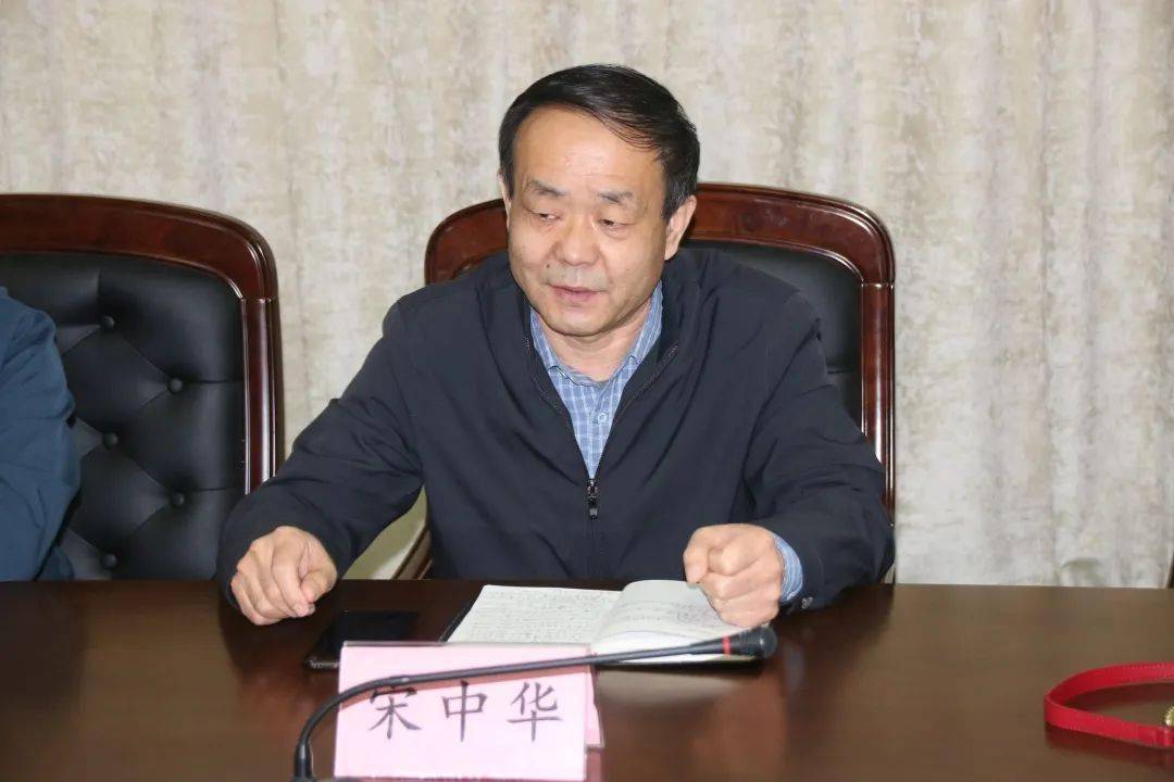 阳信县民俗文化事业发展中心党组副书记,副主任宋中华同志在开班仪式