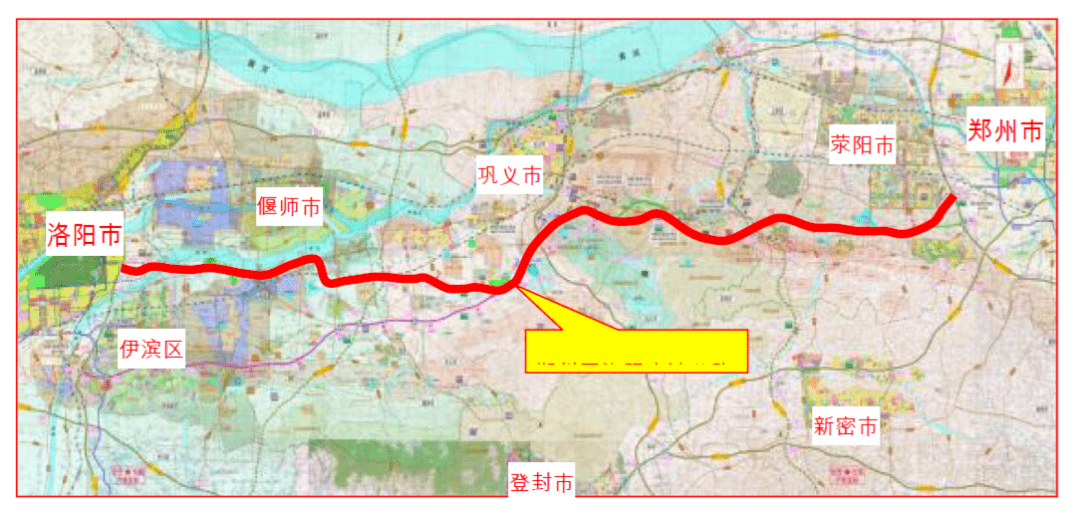 郑洛高速规划图图片