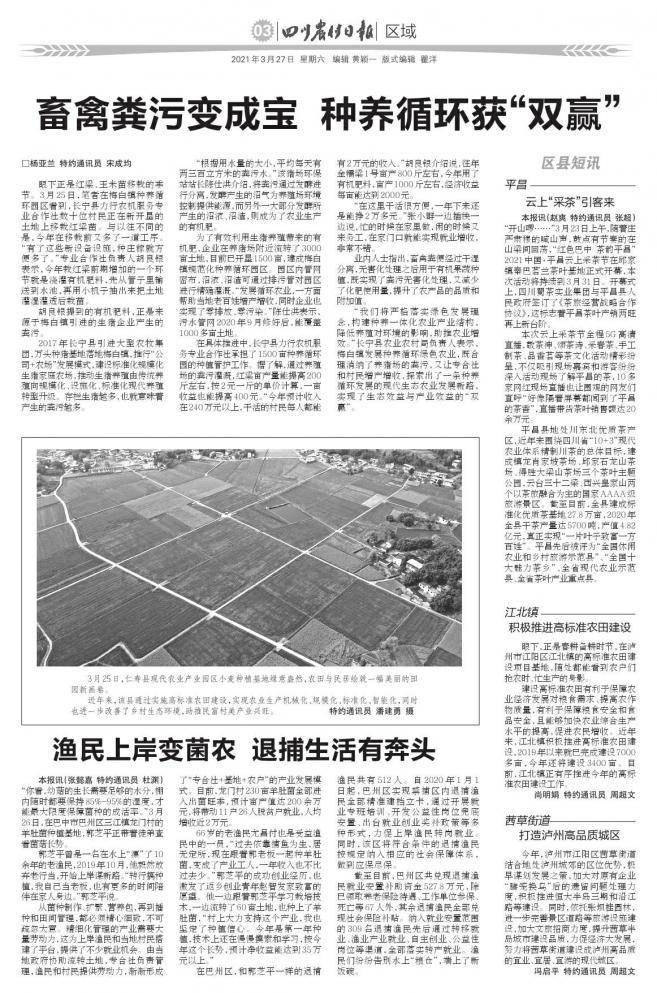 江北镇积极推进高标准农田建设