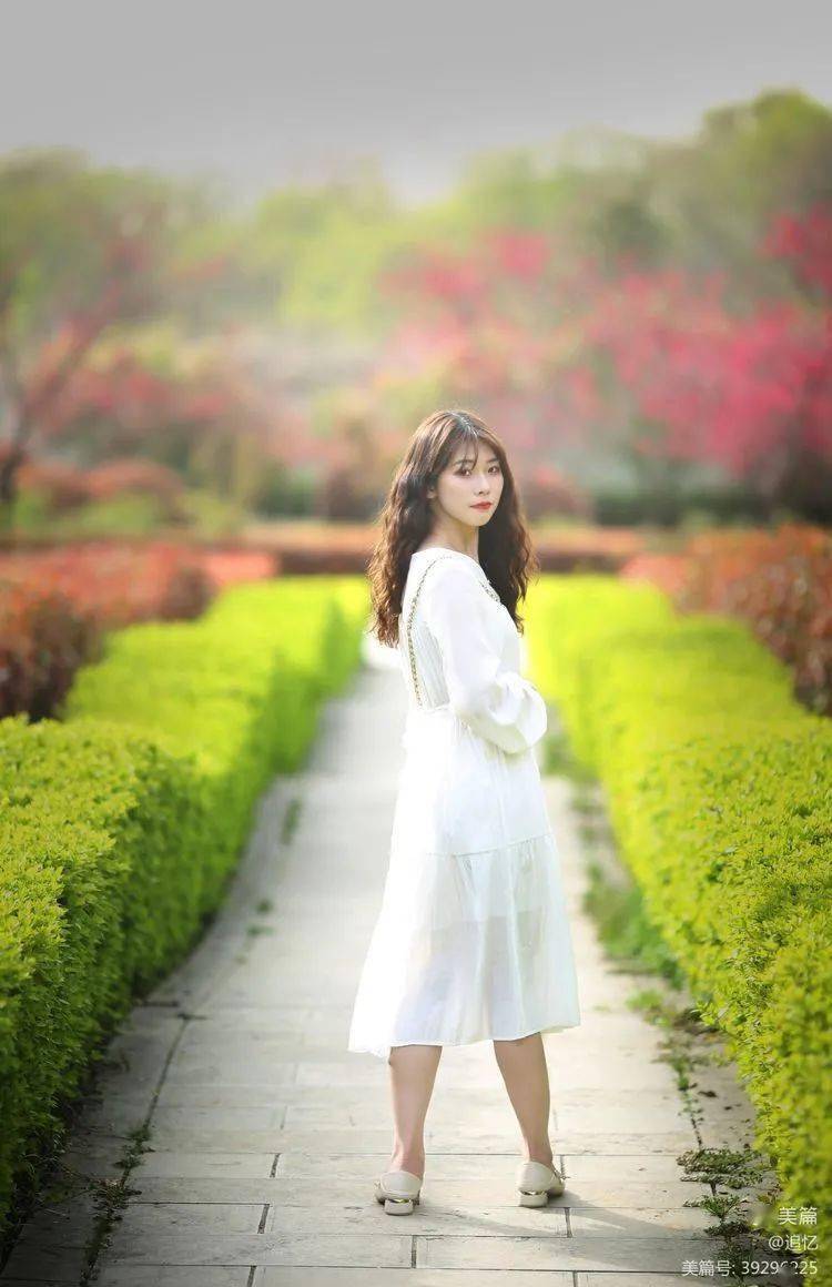 人像摄影春暖花开