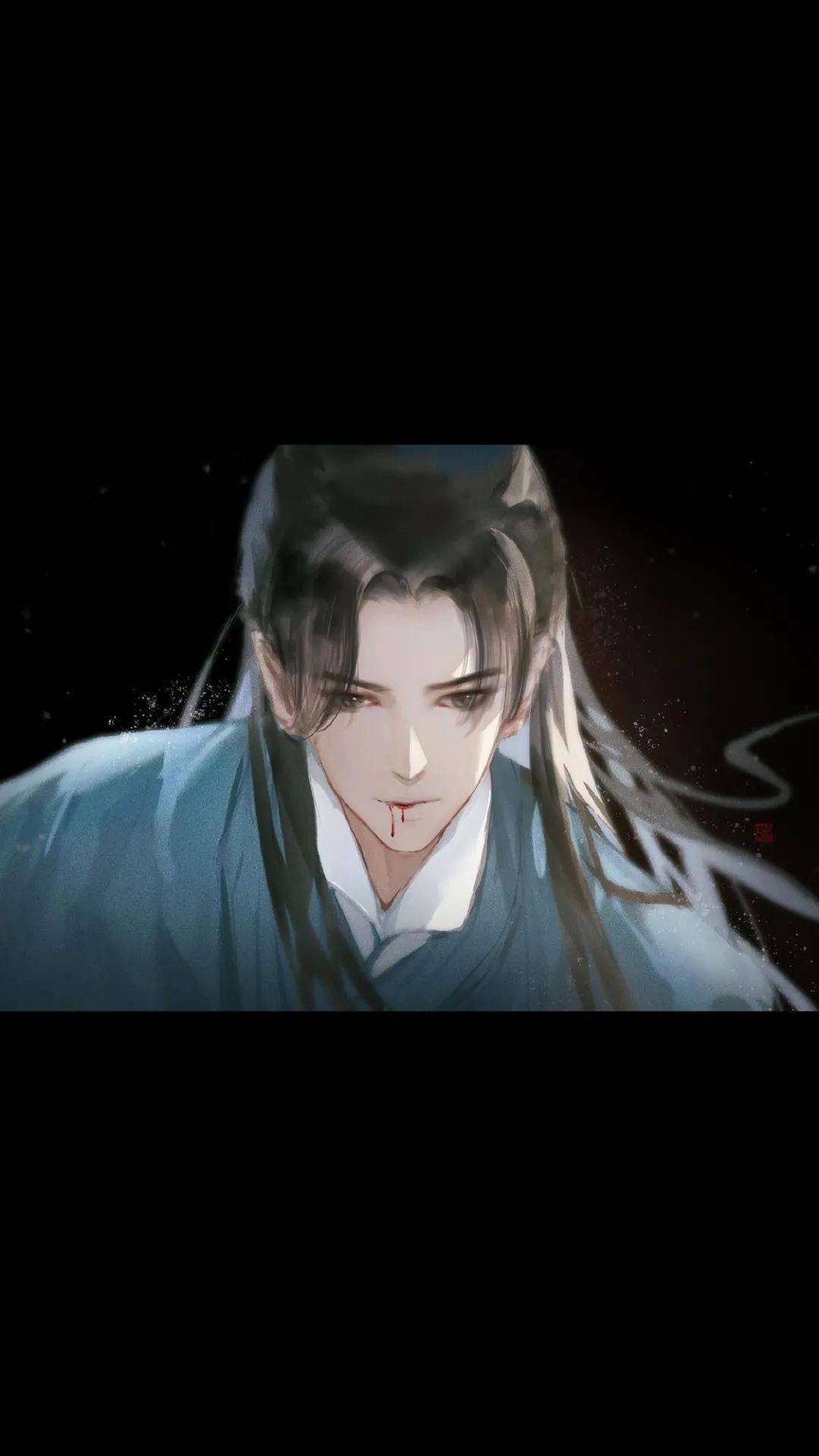 山河令手绘壁纸执子之手坐看云舒