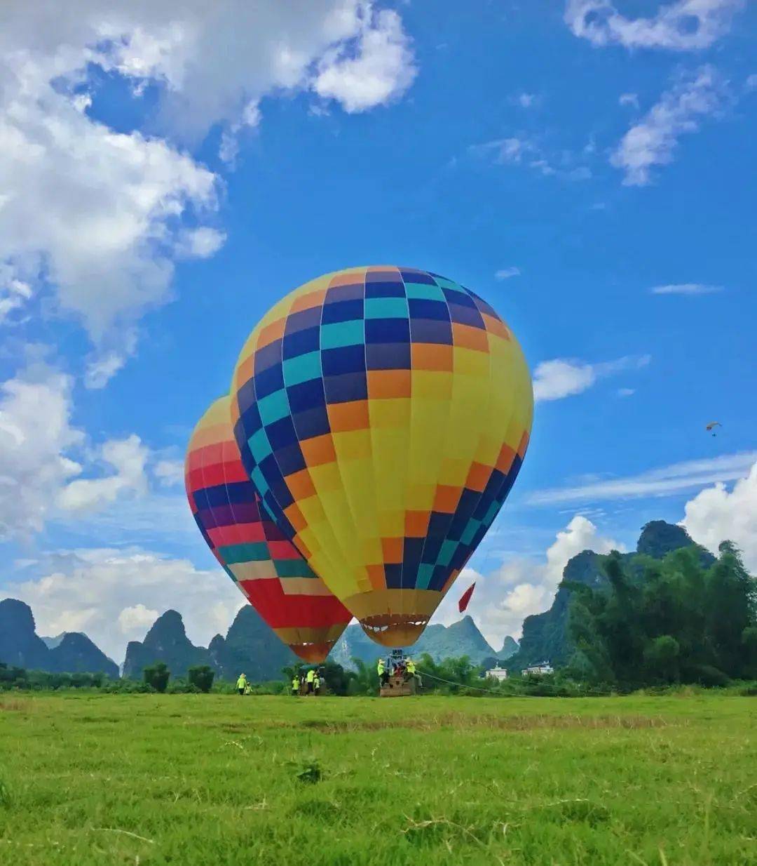 图源 阳朔微旅游 高空热气球