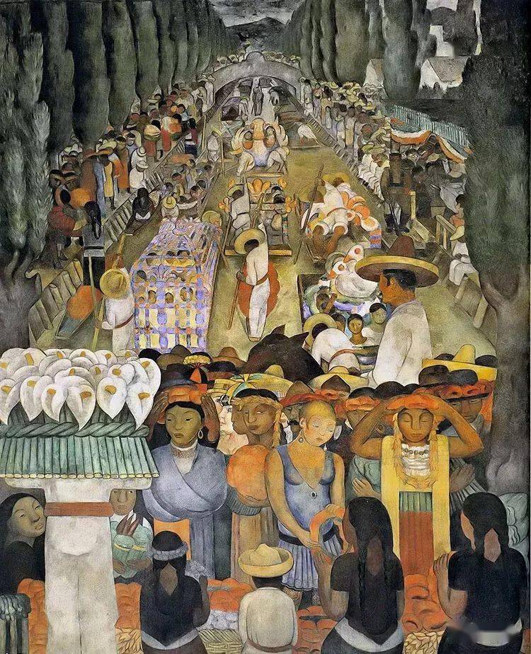 迭戈·里维拉(diegorivera)_壁画