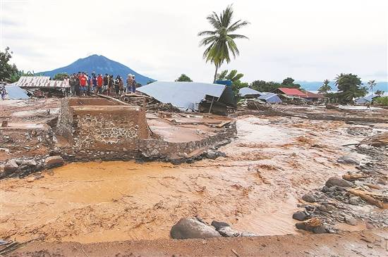 印尼极端天气灾害已致128人死亡