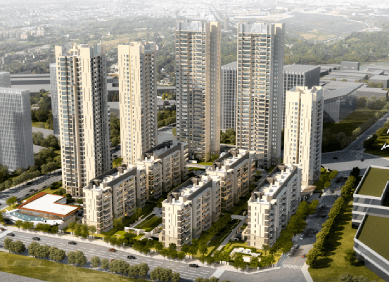 首钢璟辰里效果图源滩·麒麟荟项目位于成华区华林一路,距离成都七