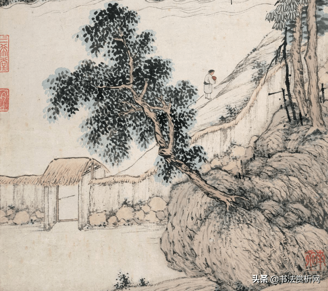 辽博藏明代竹炉山房图题跋及整画赏析