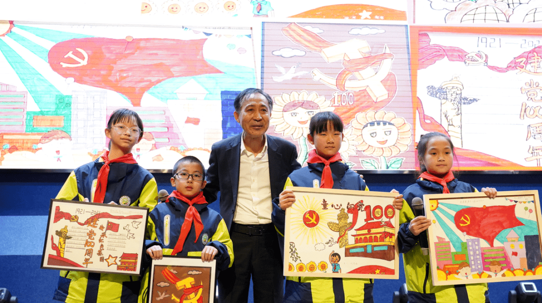 6月 庆祝建党100周年全市青少年学党史书法绘画大赛5月