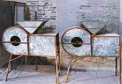 "存实去浮" 说风车_谷物