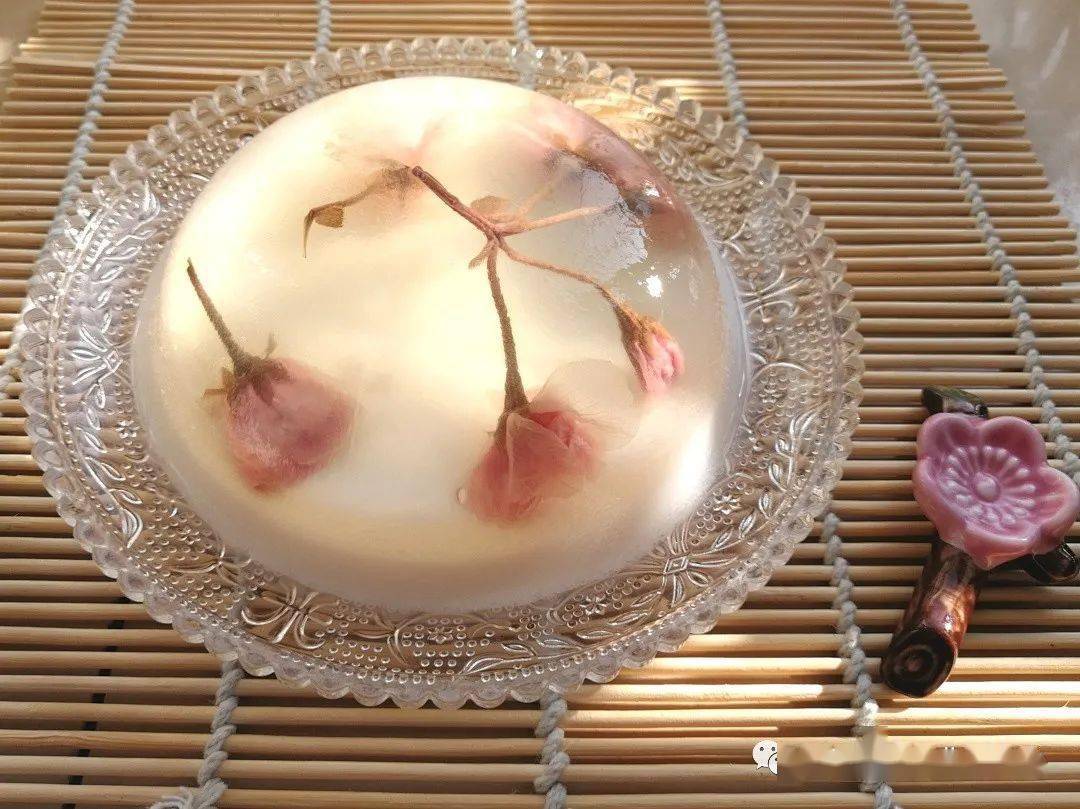 【每日蔬食】樱花果冻