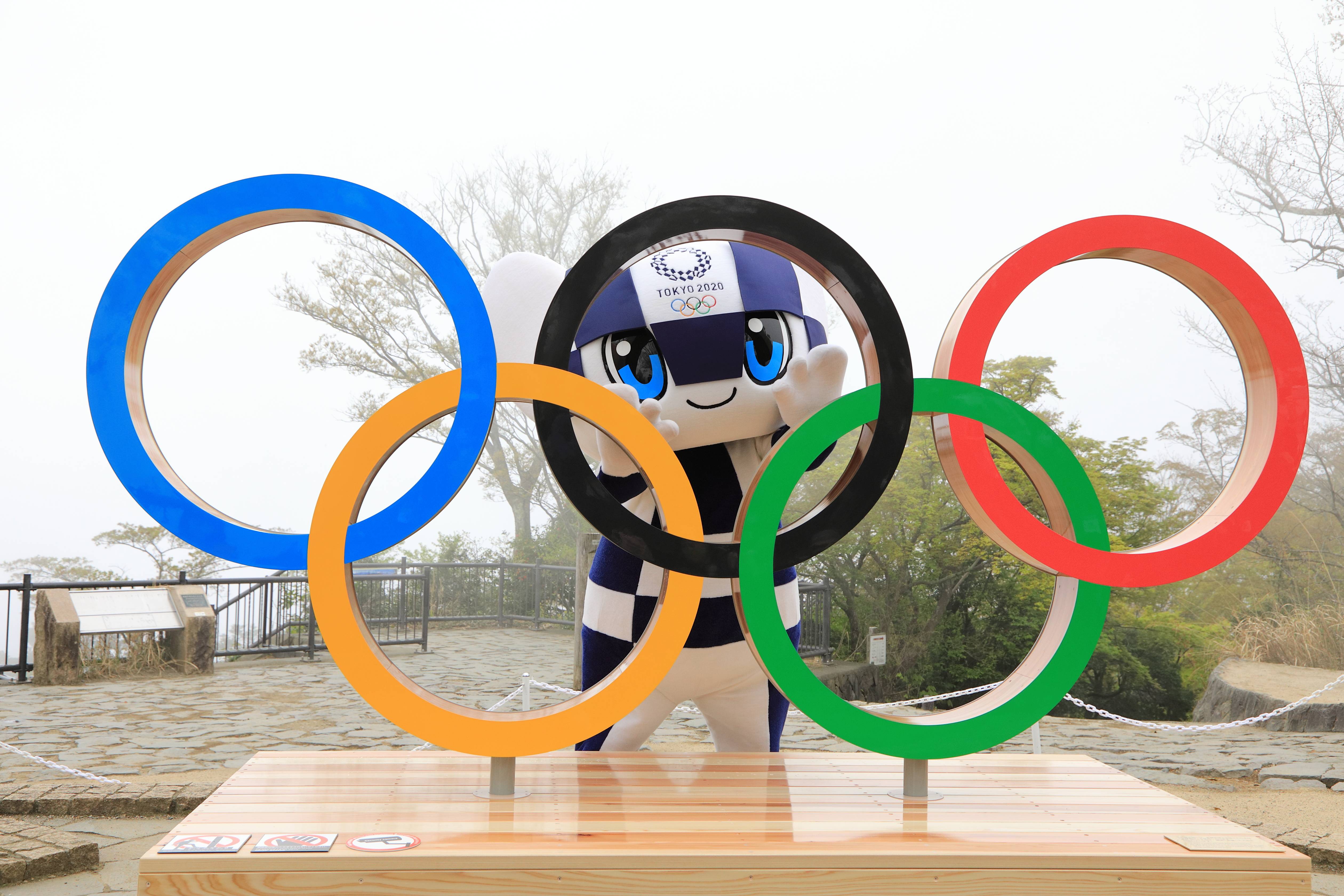 奥运五环吉祥物2008图片
