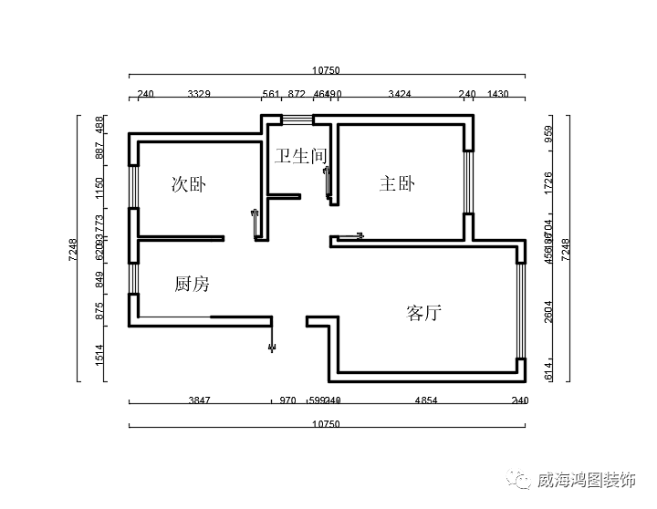 【牡丹花园】80平现代风格两室一厅,享受美好生活里的仪式感