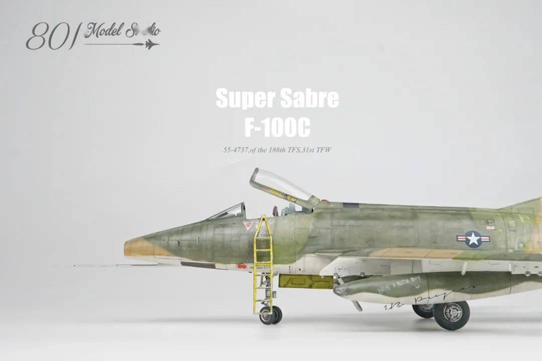 美国近代航空霸权的重要里程碑f100c超佩刀战斗机