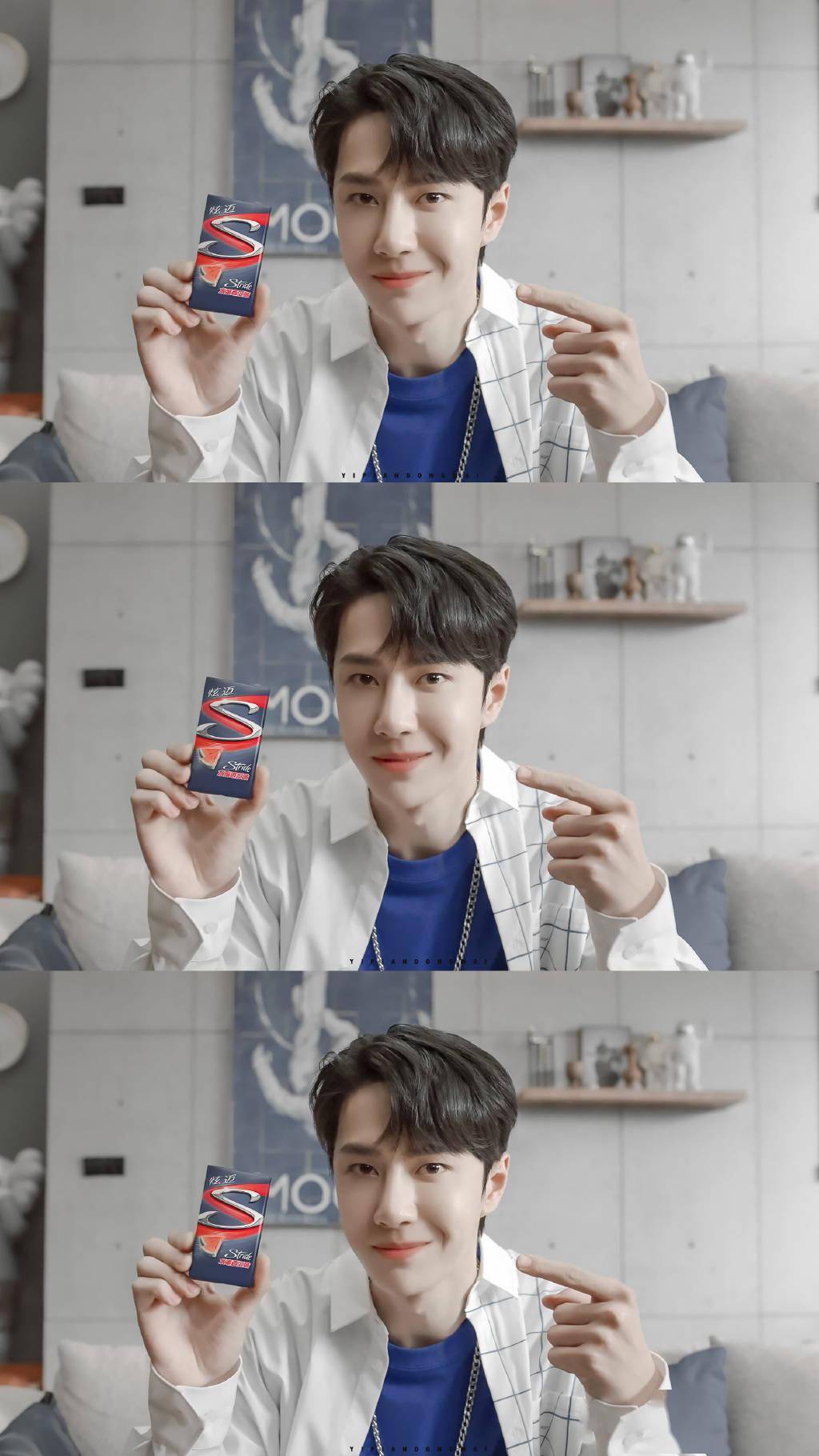 炫迈植村秀发布王一博全新广告大片休闲风酷盖碰上精致型爱豆