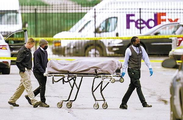 美国印第安纳波利斯市枪击案嫌疑人有精神病史 布兰登 霍尔