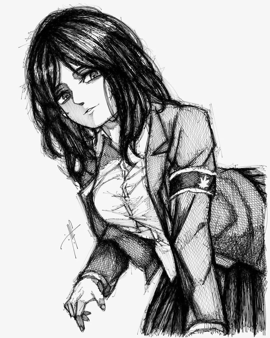 一组能让你燃起来的惊爆动漫手绘