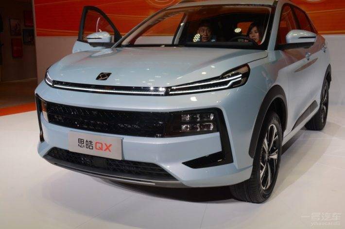 思皓qx亮相上海车展预售1019万起