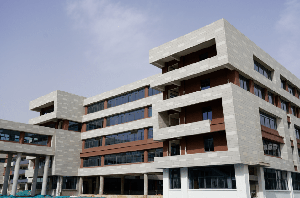 民生工程近了孟州市新一中交付进入倒计时