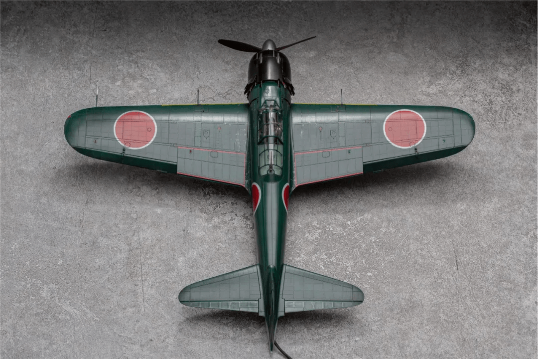 模玩秀:太阳帝国的落日 超精致零战52型声光模型