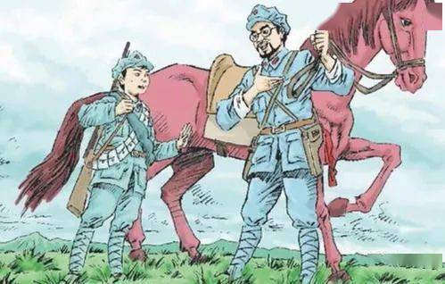 建党百年倔强的小红军