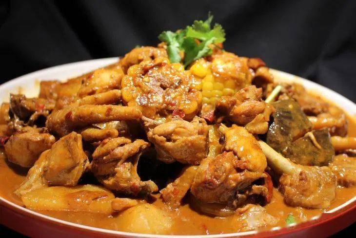 海悦天地商圈鲜香美味的大盘鸡套餐限时69元抢料多味足让你吃过瘾汤汁