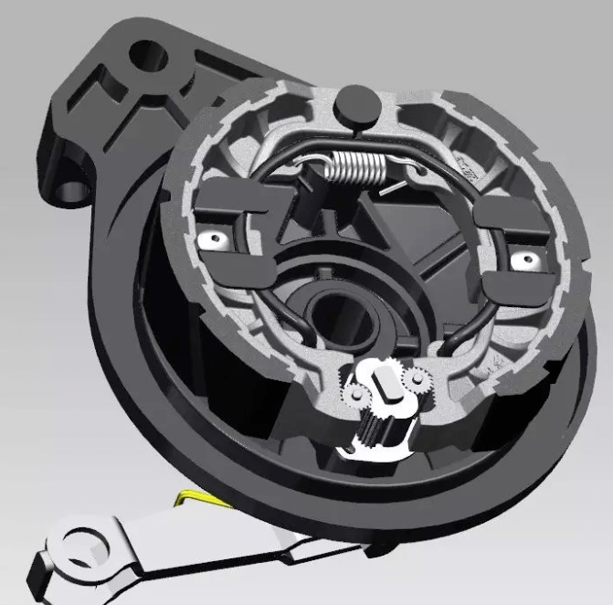 电动两轮车的刹车可以分为鼓刹和碟刹两种,碟刹的好坏主要看碟刹的