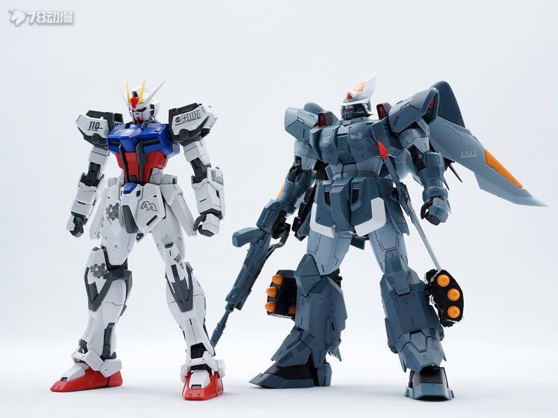 对比强袭大了一圈小腿后面喷口的三层分色很不错全身细节展示站姿一些