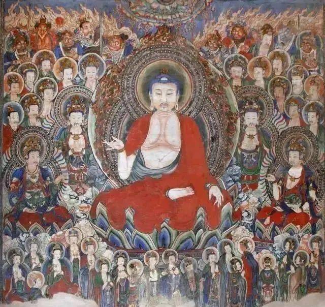 游山西读历史华严寺大雄宝殿的壁画到底有多美五