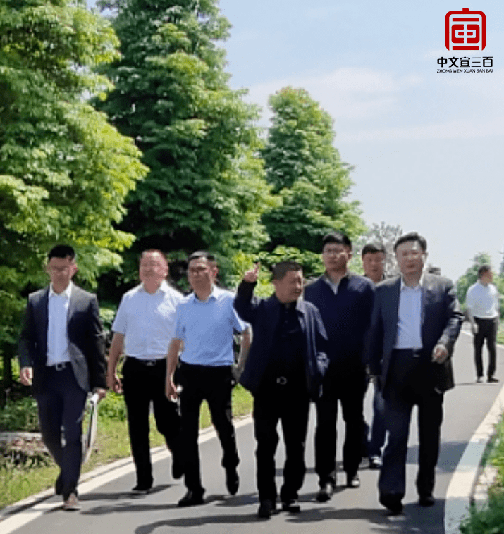 资讯中共崇州市委领导会见魏良鹏陪同考察中文宣项目