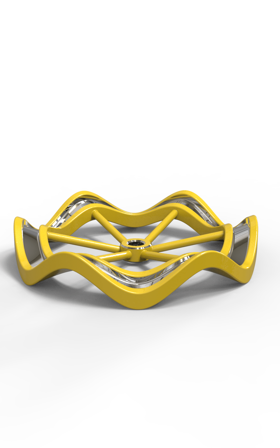 用solidworks画一下旋转木马机构上的圆柱凸轮