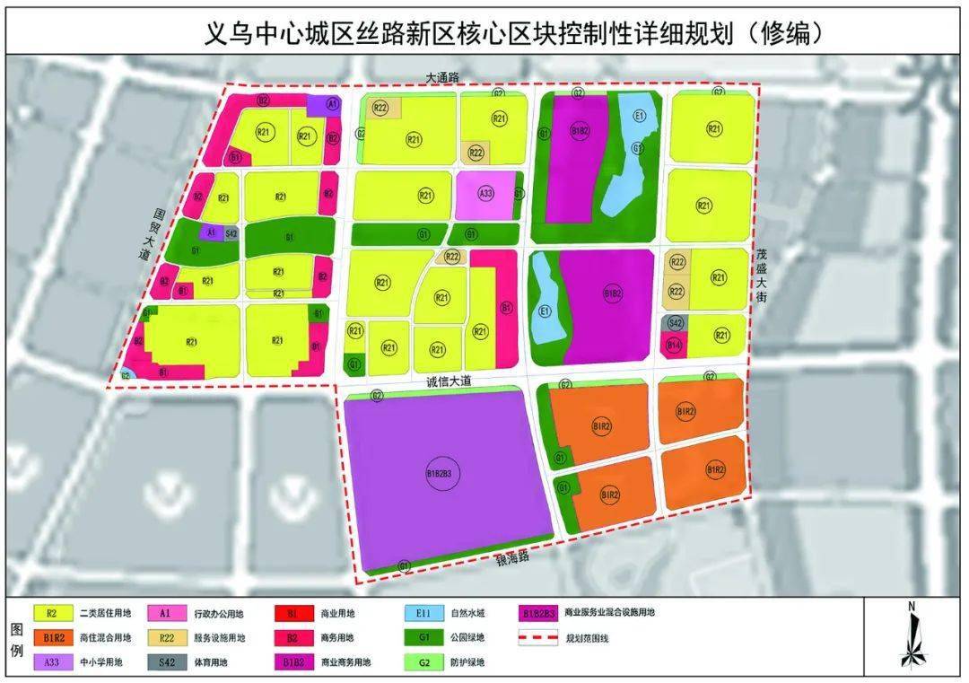 涉及北苑福田佛堂蘇溪義烏新一批控制性詳細規劃來了